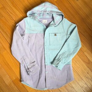 Teddy Fresh HOODED CORDUROY SHIRT
